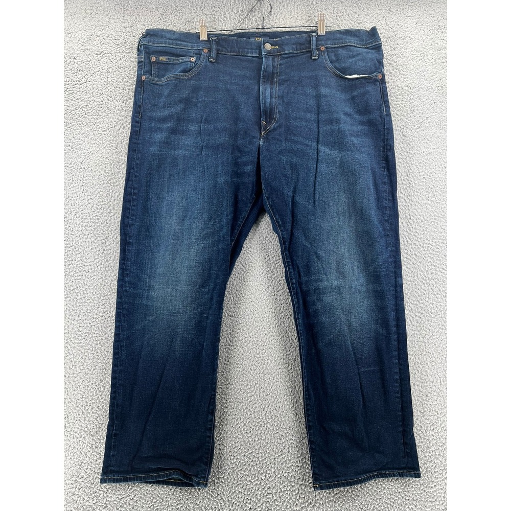 Polo Ralph Lauren Hampton Relaxed Straight Men Jeans‎ Dark Wash Fits 44x28